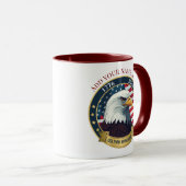 250th Anniversary USA Patriotic | 1776–2026 Tasse (VorderseiteRechts)