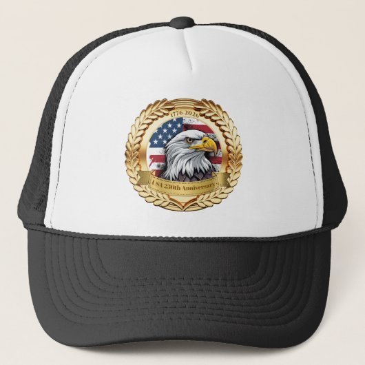 250th Anniversary USA Patriotic | 1776–2026 Truckerkappe (Vorderseite)