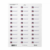 250th Anniversary USA Patriotic American Flags (Vorne)