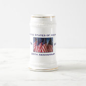 250th Anniversary USA Patriotic  Bierglas (Mittel)
