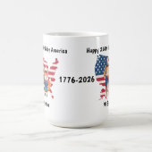 250th Birthday America Mug Kaffeetasse (Mittel)