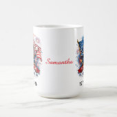 250th Celebration US Independence Day 1776 - 2026 Kaffeetasse (Mittel)