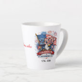 250th Celebration US Independence Day 1776 - 2026 Milchtasse (Rechte Ecke)