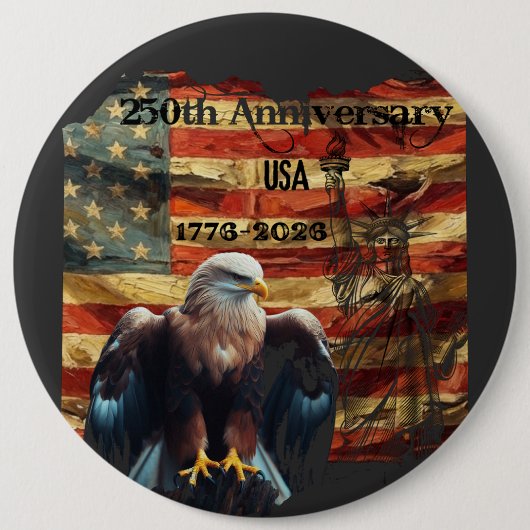 250th United States Semiquincentennial Button (Vorderseite)