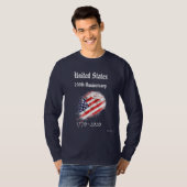 250th USA Anniversary T-Shirt (Vorne ganz)