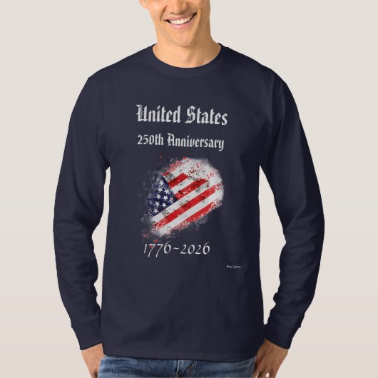 250th USA Anniversary T-Shirt (Vorderseite)