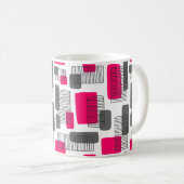251215 - Neon Red and Gray Kaffeetasse (VorderseiteRechts)