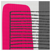 251215 - Neon Red and Gray Stoff (Nahaufnahme)