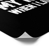 2517 Jules Winnfield Poster (Ecke)