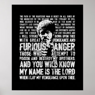 2517 Jules Winnfield Poster