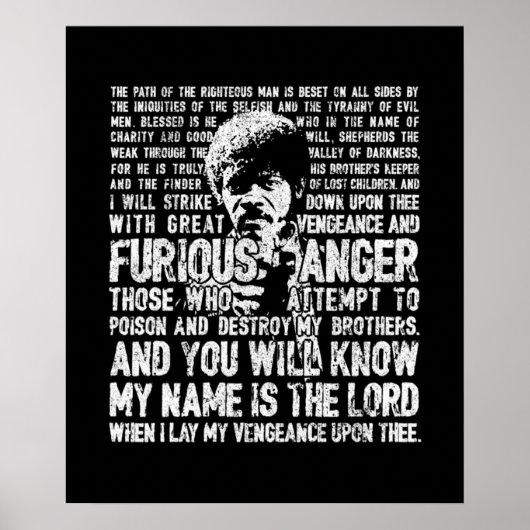 2517 Jules Winnfield Poster (Vorne)