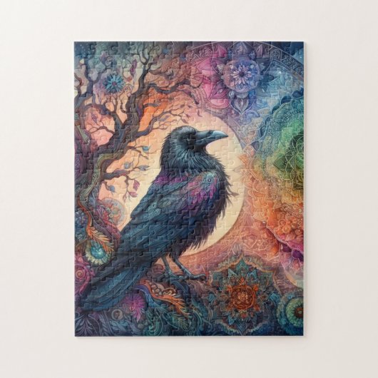 252 Stück Krustenbaum des Lebens Mandala Pagan Puzzle (Vertikal)