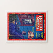 252 Stück Puzzle von 1928 Radio News Cover (Horizontal)