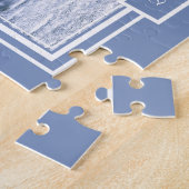 252 Stücke Braunschweiger Kirche Winterschnee Puzzle (Seite)