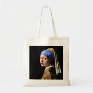 2534-Johannes Vermeer Mädchen mit dem Perlenohrrin Tragetasche