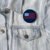 2545 Flag-Impeach Trump Button (Beispiel)