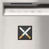 2546 Kreuzzigaretten Magnet (In Situ (Geschirrspüler))