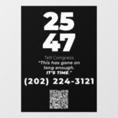 2547  FENSTERAUFKLEBER (Blatt)