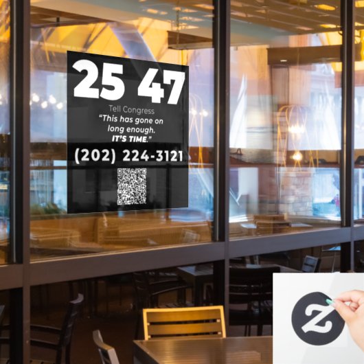 2547  FENSTERAUFKLEBER (Restaurantfenster)