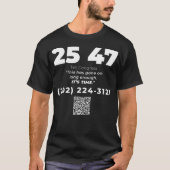 2547  T-Shirt (Vorderseite)