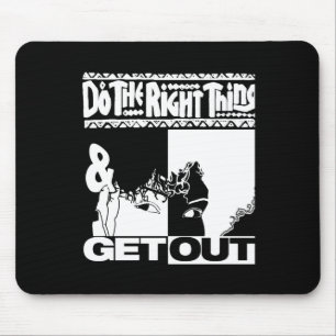 256 Aufkleber raus Mousepad