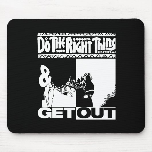 256 Aufkleber raus Mousepad (Vorne)