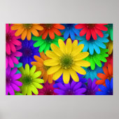 257153 HELLE, FARBHAFTE BLUME - HINTERGRUND P POSTER (Vorne)