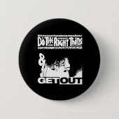 257 Sticker raus Button (Vorderseite)