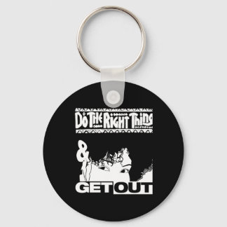 257 Sticker raus Schlüsselanhänger