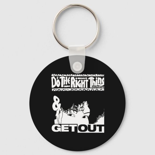 257 Sticker raus Schlüsselanhänger (Vorderseite)