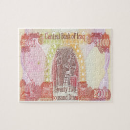 25.000 Iraker Geldbetrag Puzzle