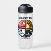 25.01. - Opposite Day Trinkflasche (Vorderseite)