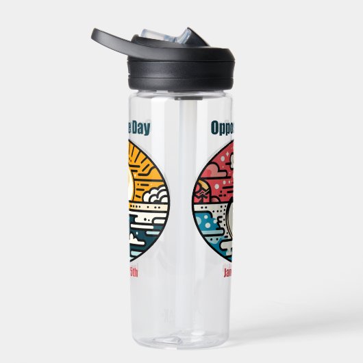 25.01. - Opposite Day Trinkflasche (Rechts)