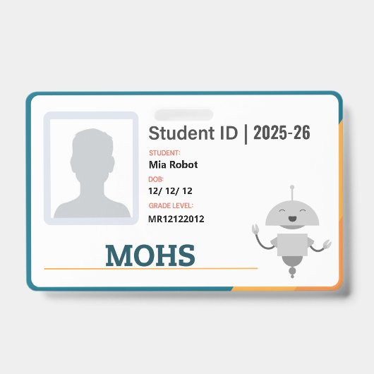 25-26 MOHS-Abzeichen Ausweis (Front)