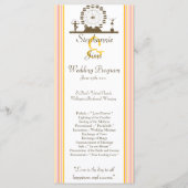 25 4x9 Hochzeitsfeier Programm (Vorderseite)