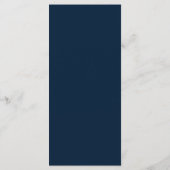 25 4x9 Hochzeitsfeiern und Mason Jars Programm (Rückseite)