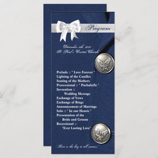 25 4x9 Hochzeitsflugzeug-Klasse A Uniform Programm (Vorne/Hinten)