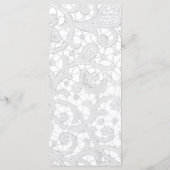 25 4x9 Hochzeitskalender Pferdeschuhe auf Holzlace Programm (Rückseite)