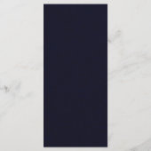 25 4x9 Hochzeitsprogramm ARMY Uniform Blues Braut Programm (Rückseite)
