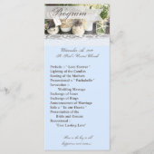 25 4x9 Hochzeitsprogramm Beach Sea Mason Jars Ocea Programm (Vorderseite)