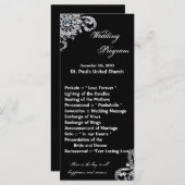 25 4x9 Hochzeitsprogramm Diamant Necklace Jewlery Programm (Vorne/Hinten)