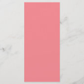 25 4x9 Hochzeitsprogramm Frühjahr Hibiskus Blume H Programm (Rückseite)