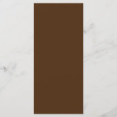 25 4x9 Hochzeitsprogramm Jäger Camouflage Camoflau Programm (Rückseite)