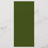 25 4x9 Hochzeitsprogramm Japanisch Green Hill Top Programm (Rückseite)