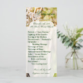 25 4x9 Hochzeitsprogramm Kronleuchter in Eichenbau Programm (Stehend Vorderseite)