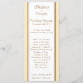 25 4x9 Hochzeitsprogramm nur Verheirateten Paar go Programm (Vorderseite)