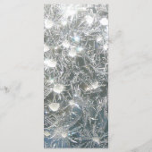 25 4x9 Hochzeitsprogramm Schmetterlinge Eisbrüche  Programm (Rückseite)