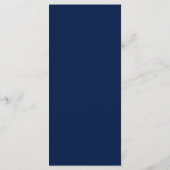 25 4x9 Hochzeitsprogramm Winter Schneeflocken Schn Programm (Rückseite)
