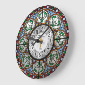 25. 50. JAHRE der Ordination Festes Glas Große Wanduhr (Winkel)