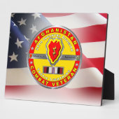 25. Abteilung Infanterie Afghanistan Veteran Fotoplatte (Seite)